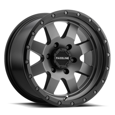 Raceline 935G DEFENDER Satin Gunmetal wheel
