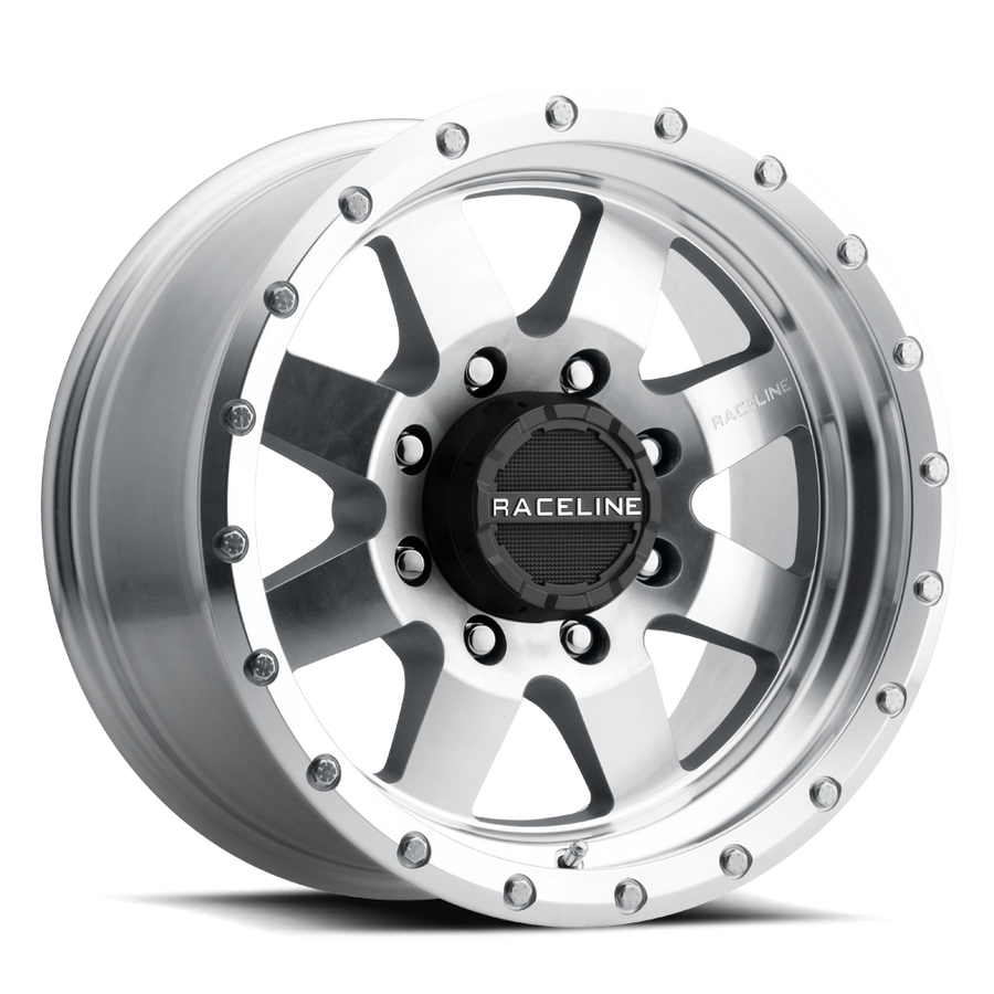Raceline 935MC DEFENDER Machined Finish wheel