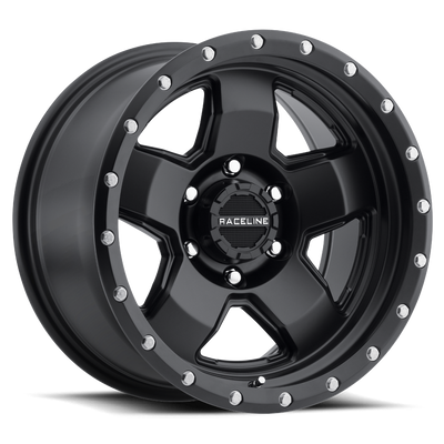 Raceline 937B COMBAT Satin Black wheel