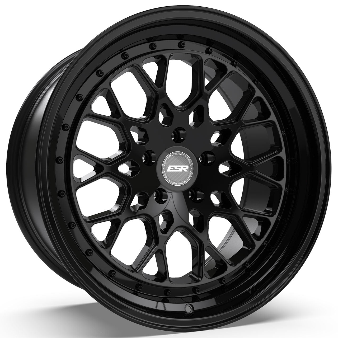 ESR CS3 18X9.5 22mm Gloss Black – TFS Wheels