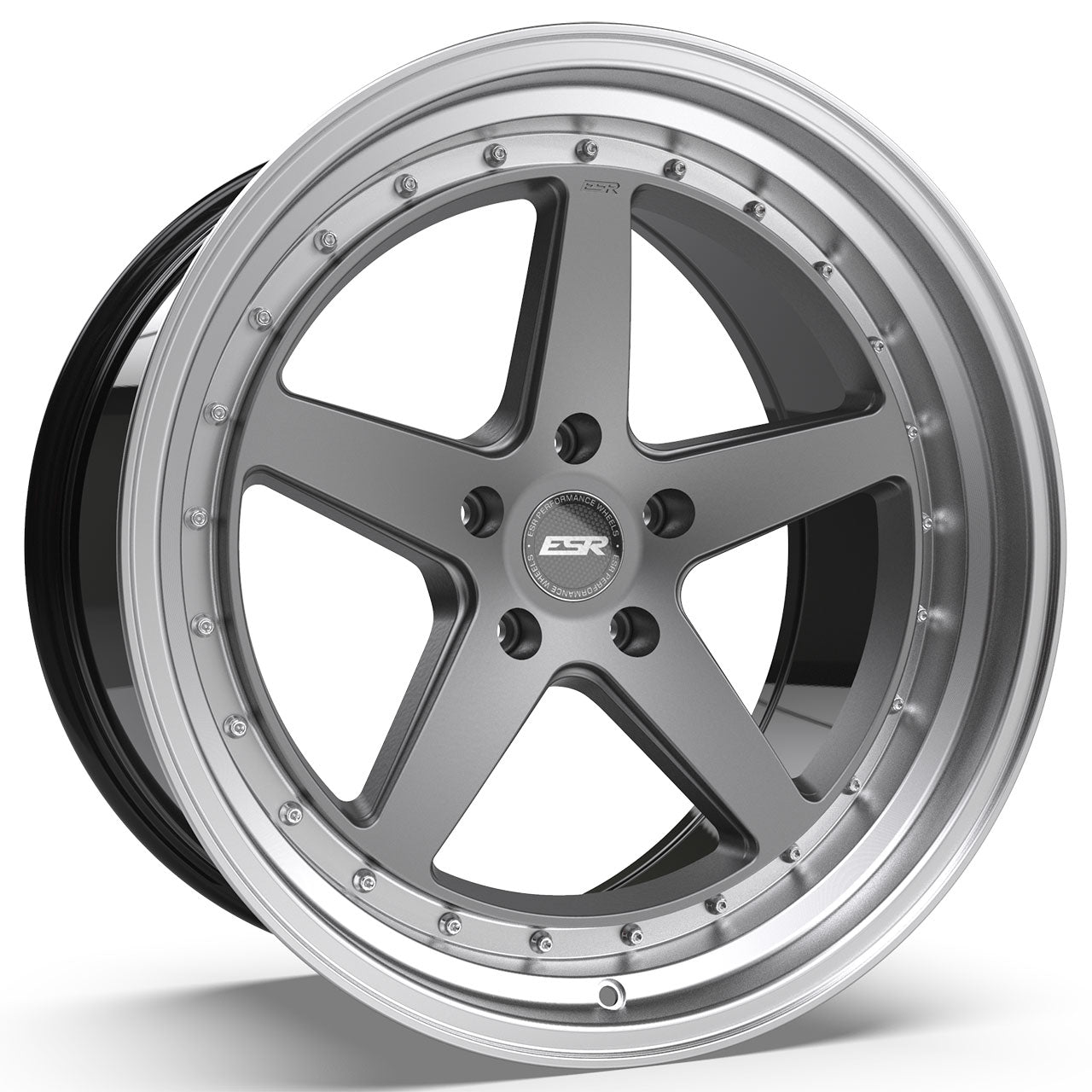 ESR CS5 Matte Graphite w/Machined Lip