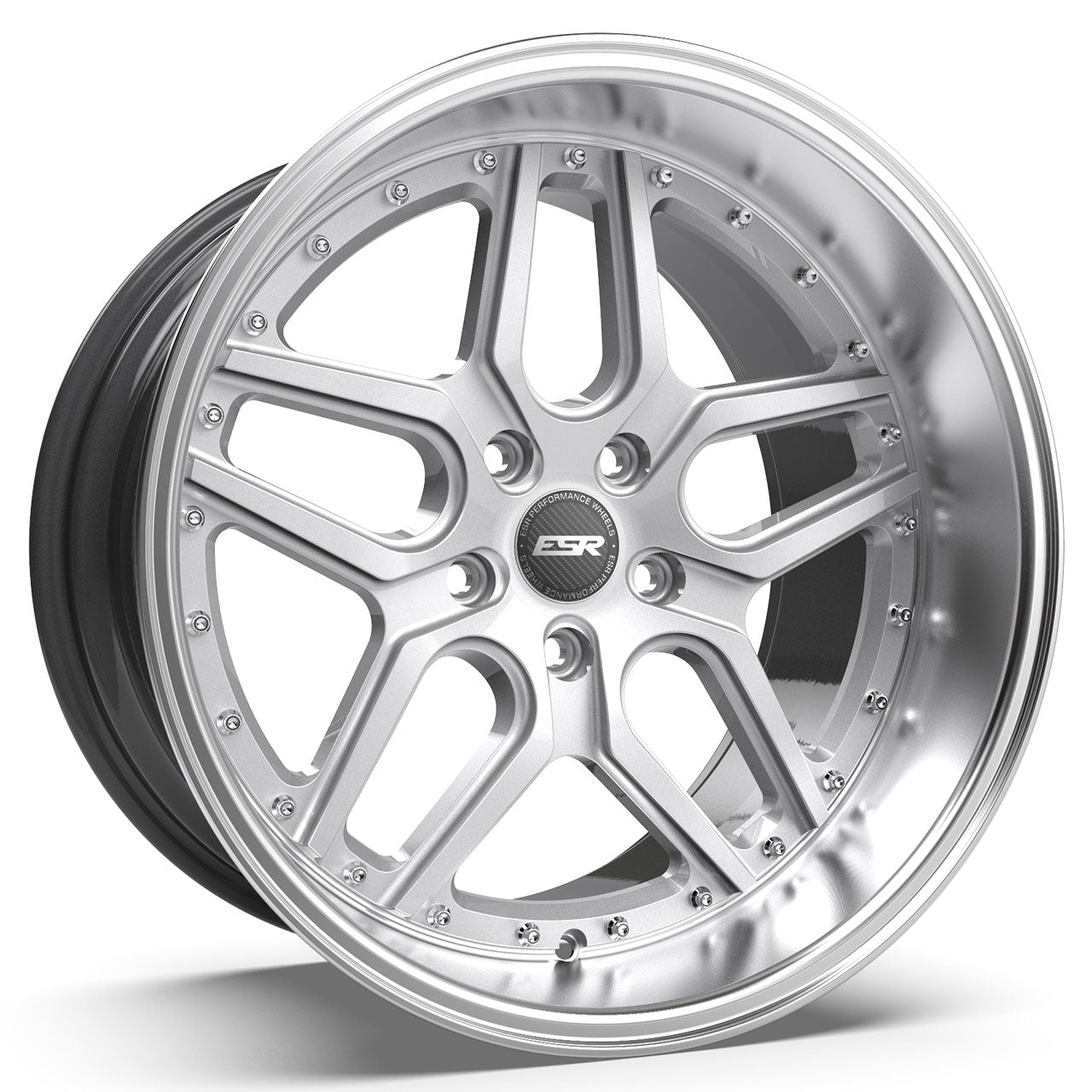 ESR CS15 Hyper Silver Center / Machined Lip