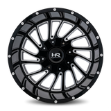 Hardrock Offroad H708 20x9 0mm Gloss Black Milled