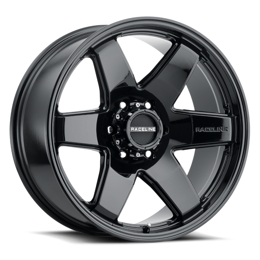 Raceline Addict 942B 22x9.5 +35 Gloss Black