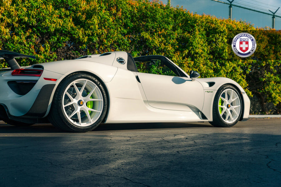 HRE P101 forged wheel on Porsche 918 Spyder