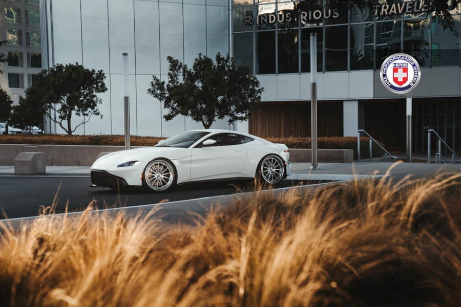 HRE 303 forged wheel on Aston Martin Vantage