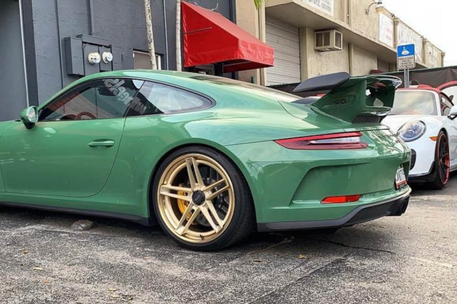 HRE G-Code forged wheel on Porsche 991 GT3