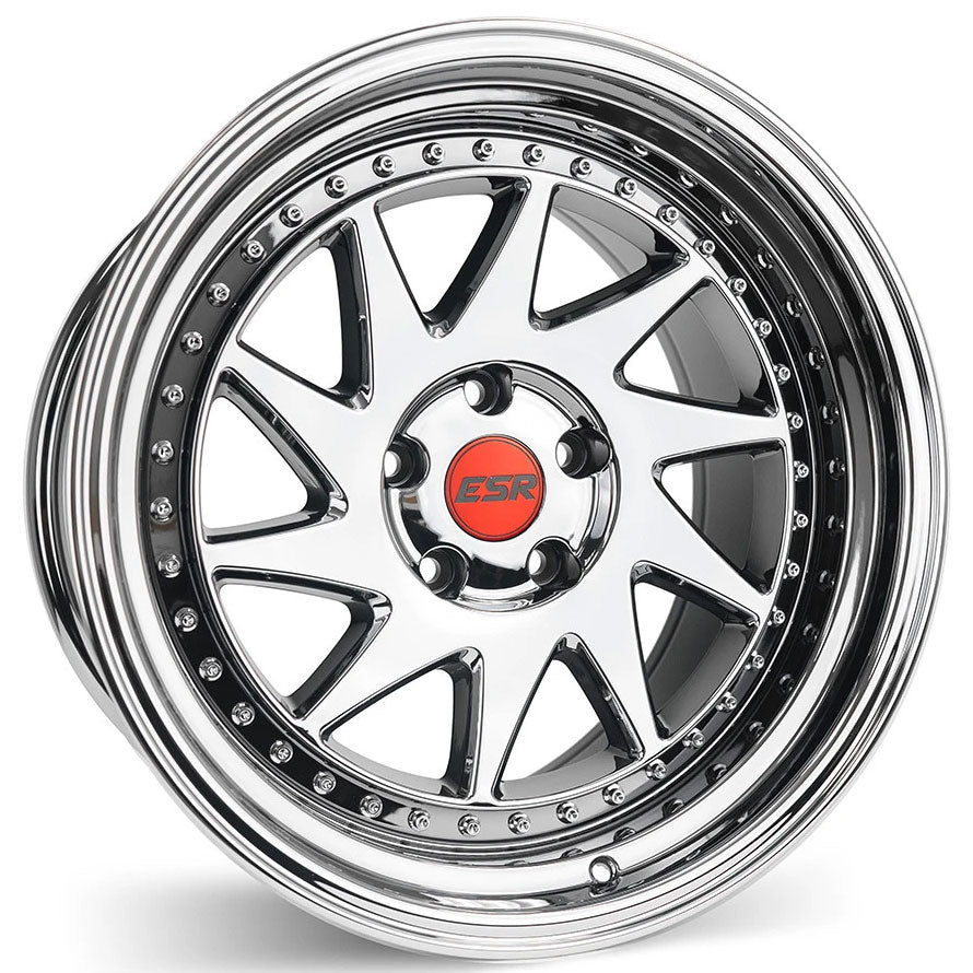 ESR SR09 Black/Chrome wheel