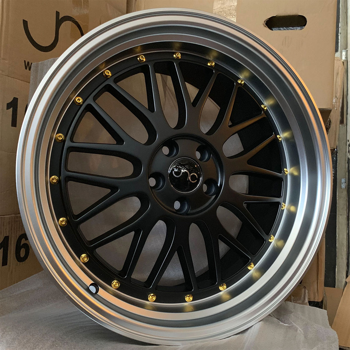 JNC JNC005 Black/Machined wheel