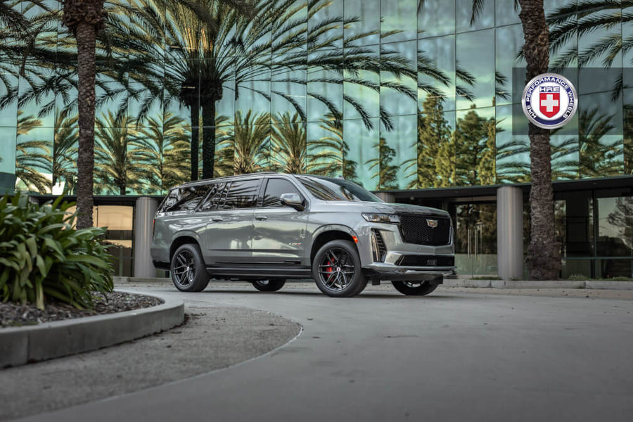 HRE P161SC forged wheel on Cadillac Escalade V