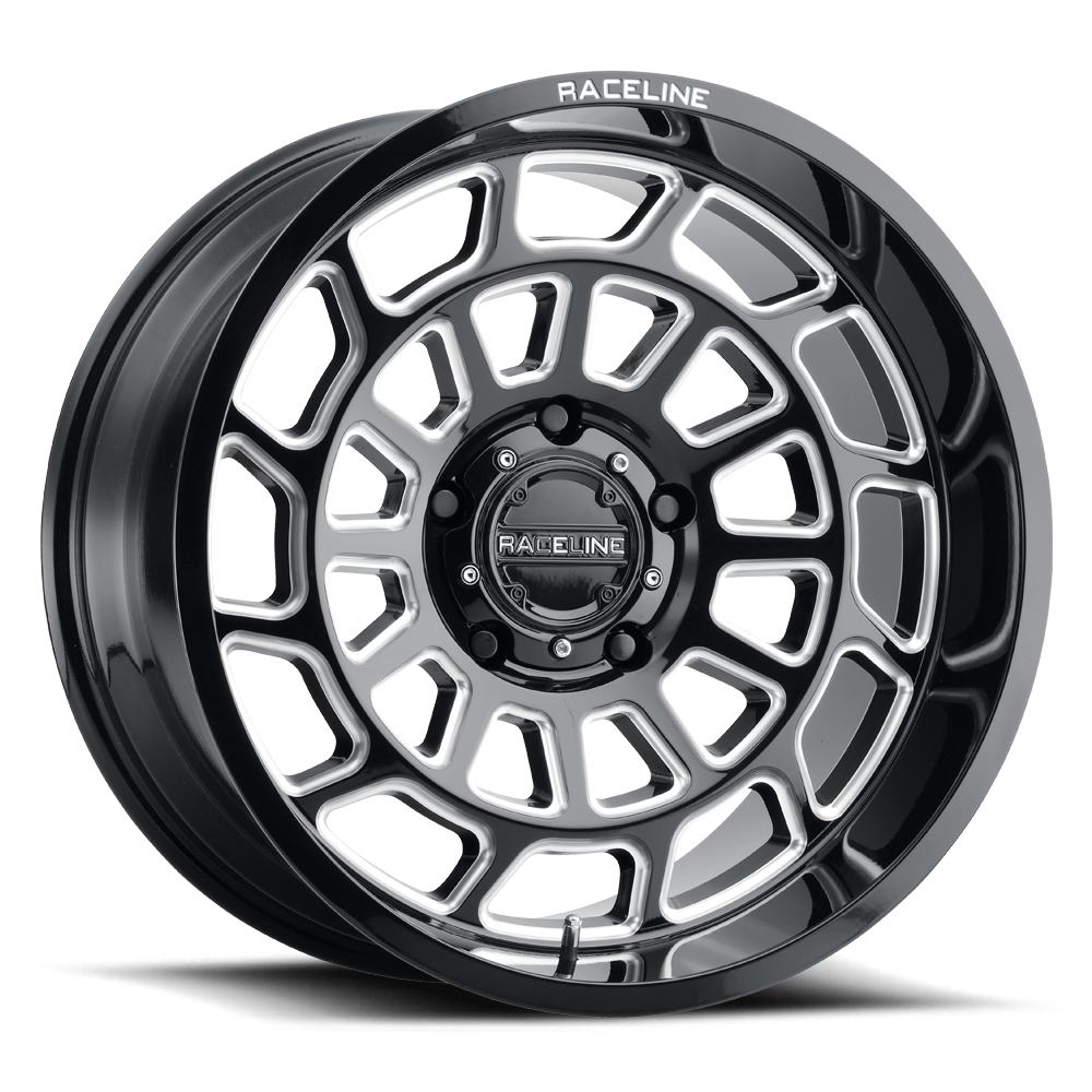 Raceline 955M WARP Black Machined Face wheel