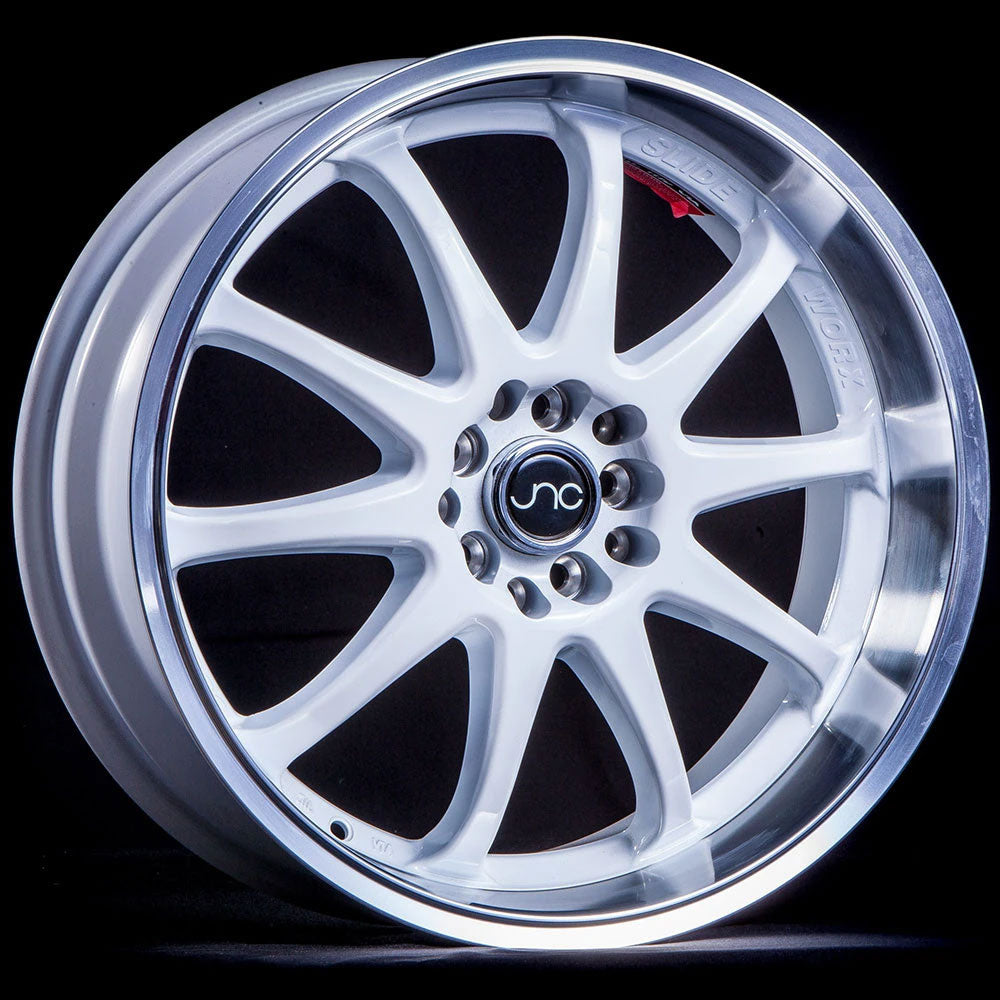 JNC JNC019 White/Machined wheel