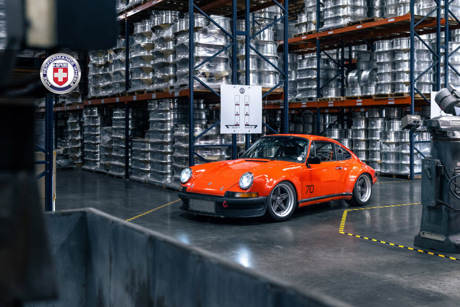 HRE 517K forged wheel on Porsche 911 T