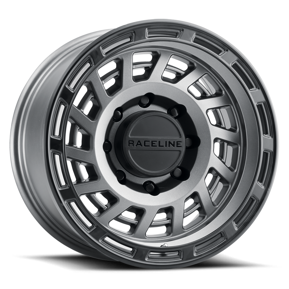 Raceline 957GB HALO Gunmetal W/ Black Ri wheel