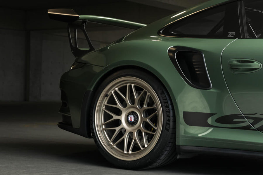 HRE 300 GTS forged wheel on Porsche 991 GT3 RS