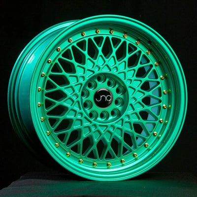 JNC JNC031 Green/Gold wheel
