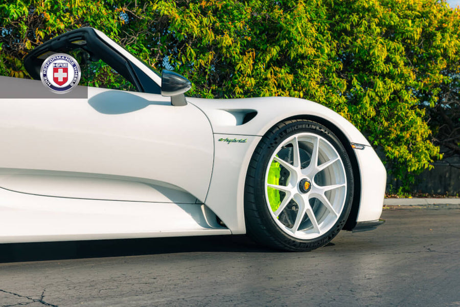 HRE P101 forged wheel on Porsche 918 Spyder