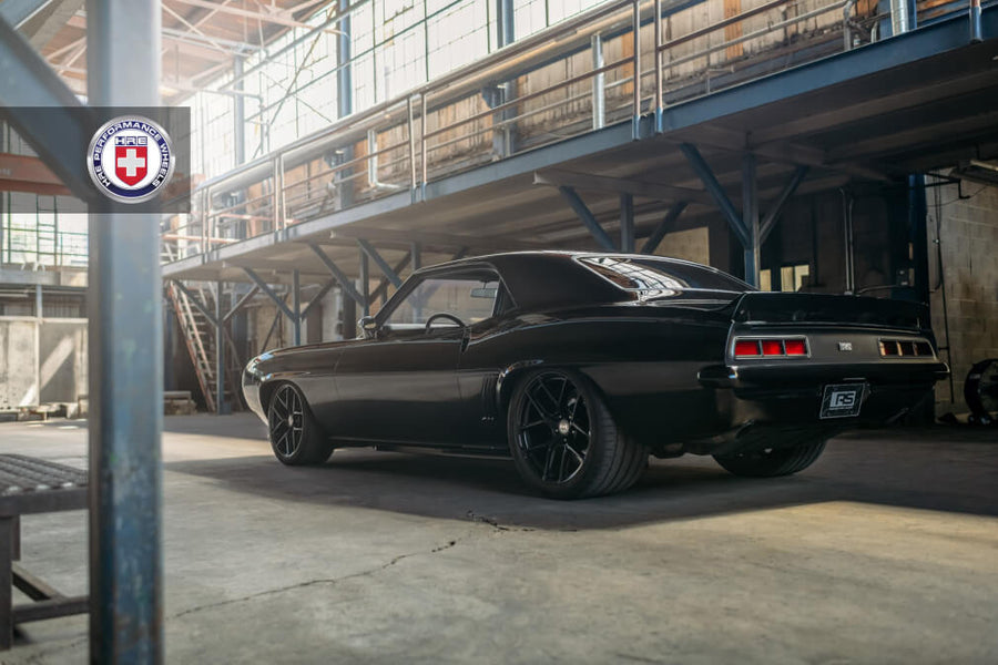 HRE P101SC forged wheel on Chevrolet Camaro 1969