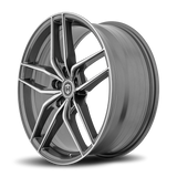 Curva CFF25 18x8.5 +35mm Gun Metal Machine Face