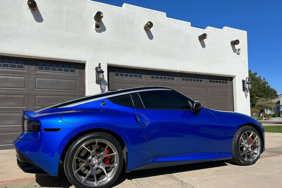 HRE 521M forged wheel on Nissan 400Z