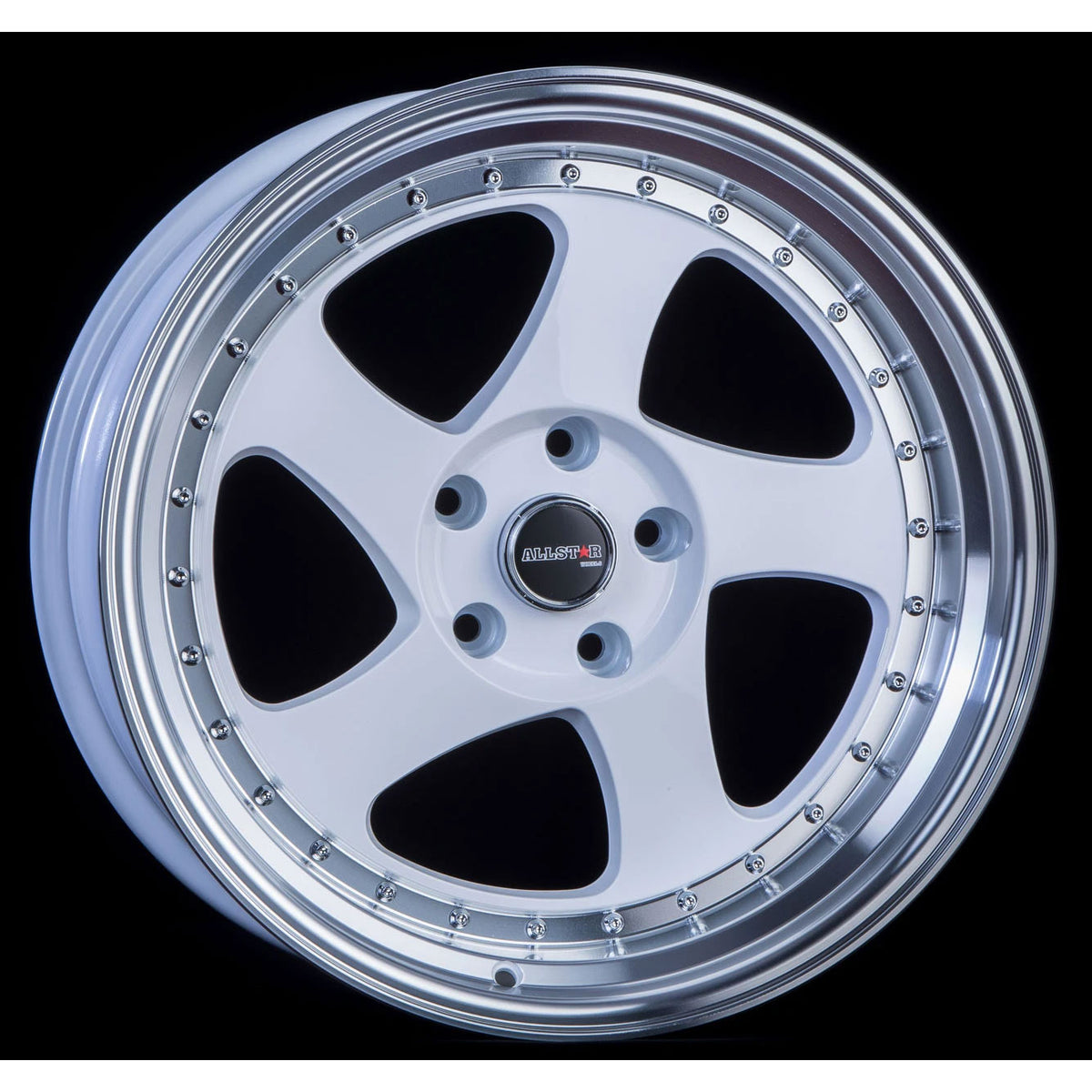 JNC JNC034 White/Gold wheel