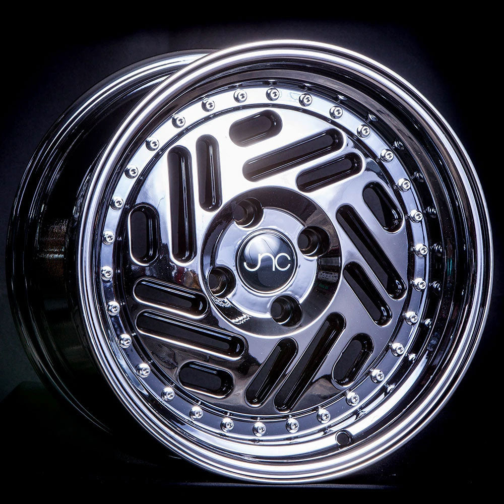 JNC JNC035 Black/Chrome wheel