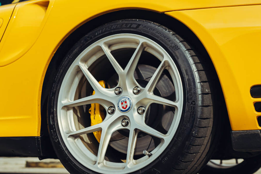 HRE R101 forged wheel on Porsche 996 Turbo