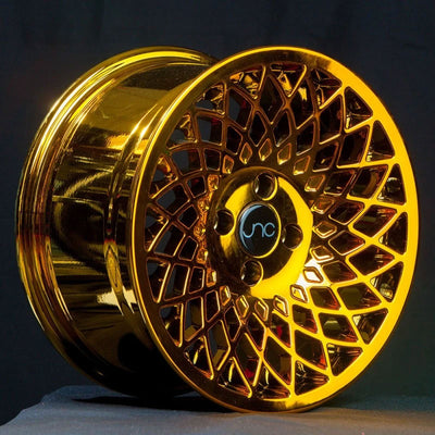 JNC JNC043 Gold/Chrome wheel