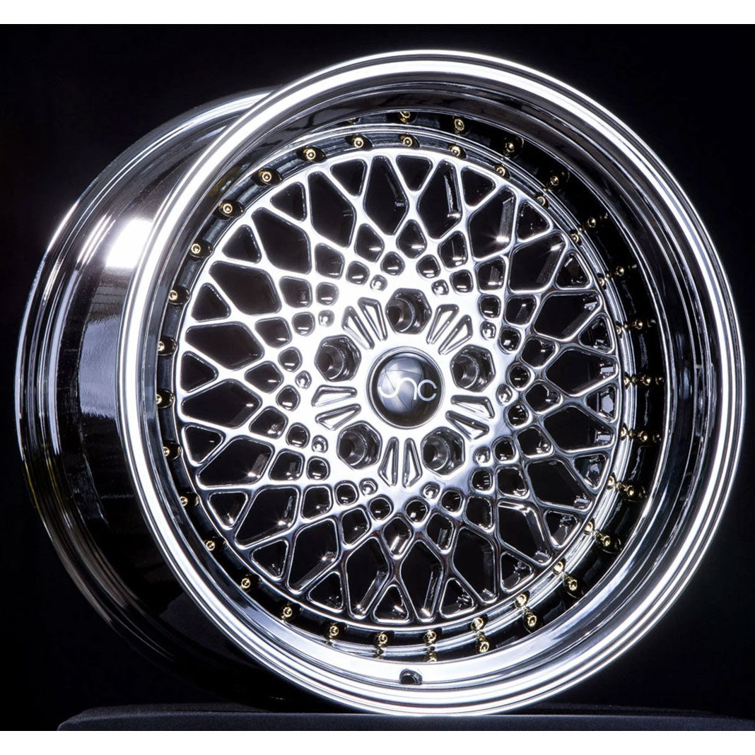 JNC JNC045 Platinum/Gold wheel