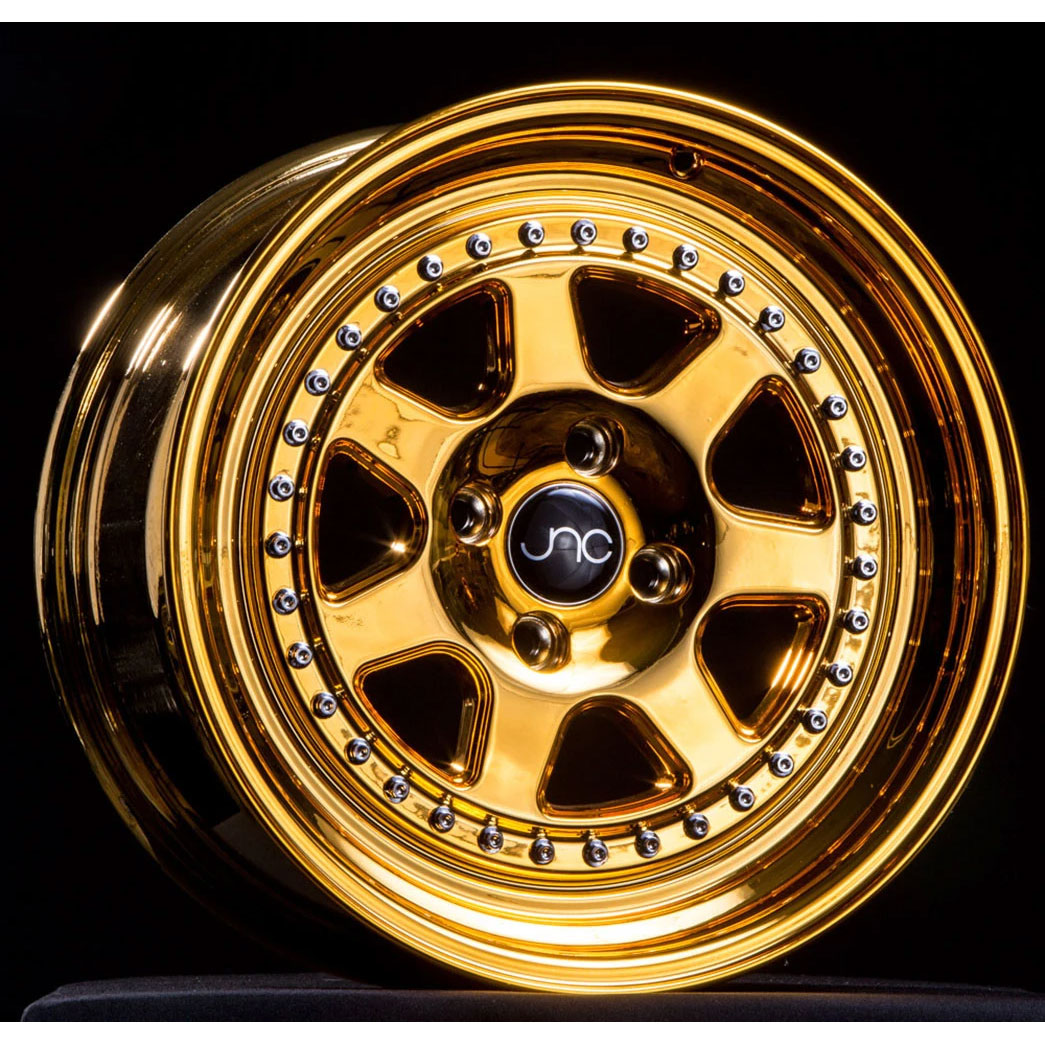 JNC JNC048 Gold/Chrome wheel