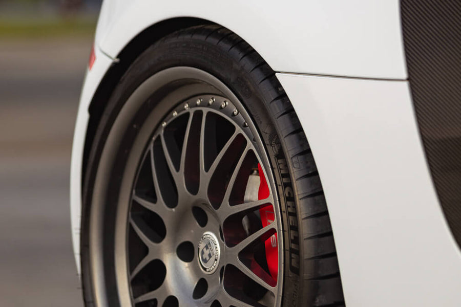 HRE 540 forged wheel on Audi R8