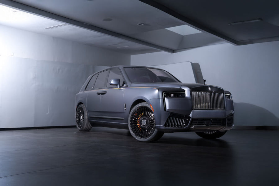 HRE L109M forged wheel on Rolls Royce Cullinan Series II Black Badge
