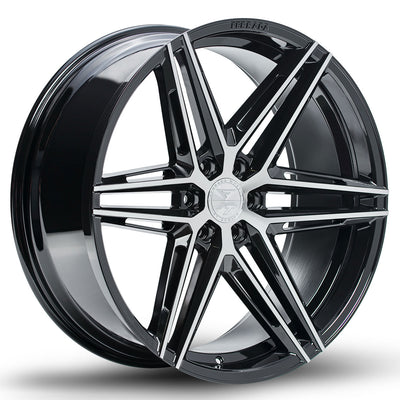Ferrada FT4 Black/Machined wheel