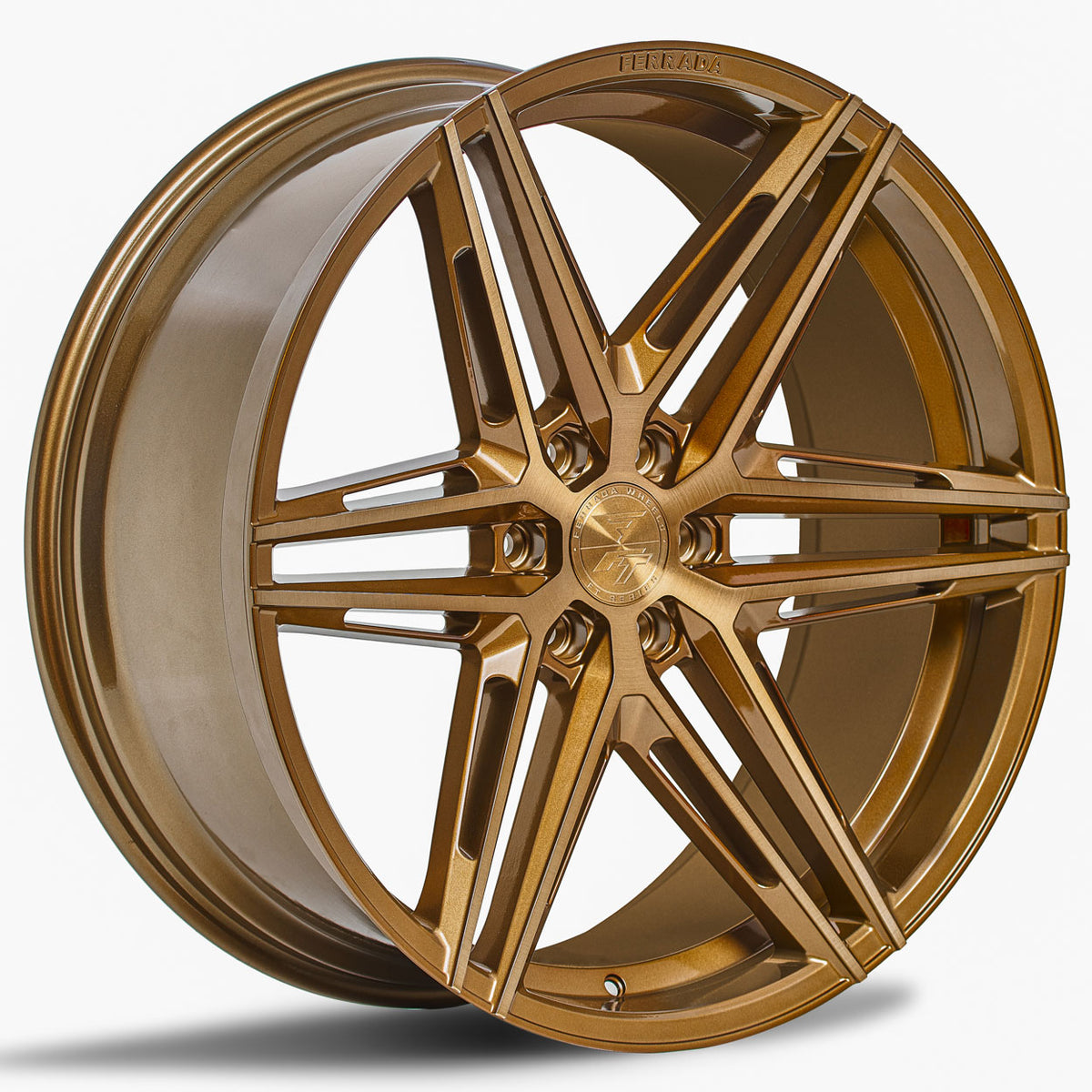 Ferrada FT4 Brushed with Bronze  wheel