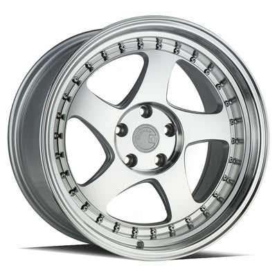 Aodhan AH01 Silver/Machined wheel