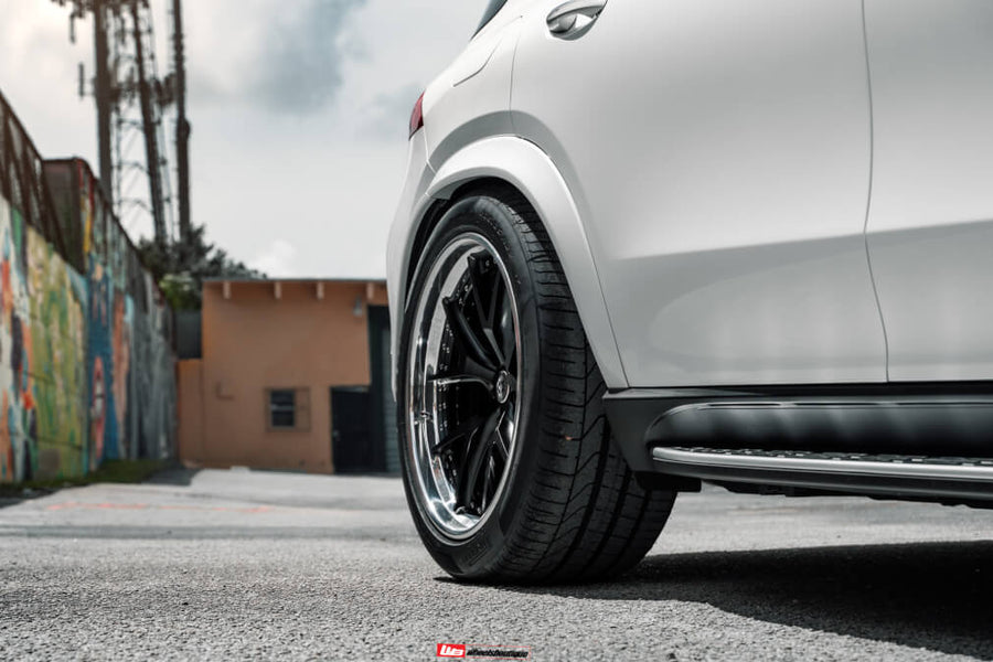 HRE S101 forged wheel on Mercedes Benz Gle63s AMG