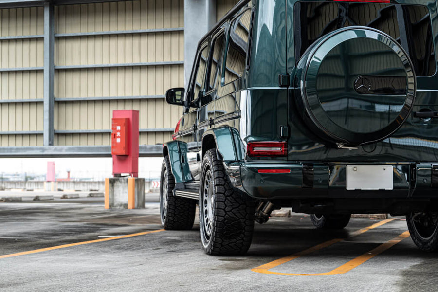 HRE 037 GTM forged wheel on Mercedes Benz G 400D