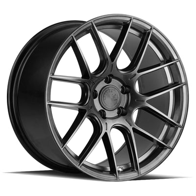 Aodhan AH-X Black wheel