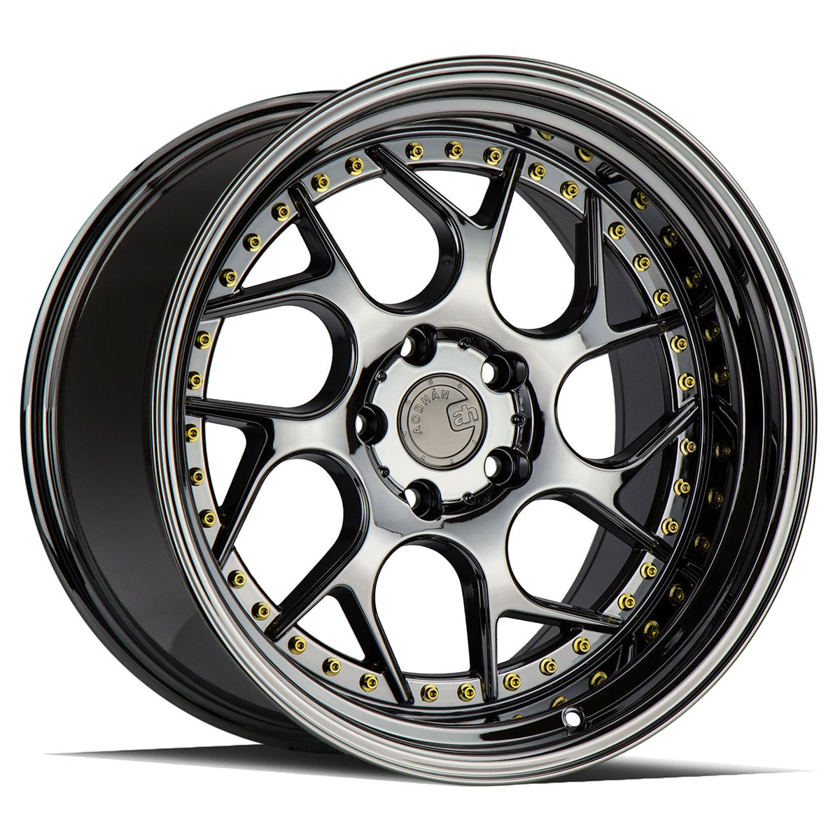 Aodhan DS01 Black/Chrome wheel
