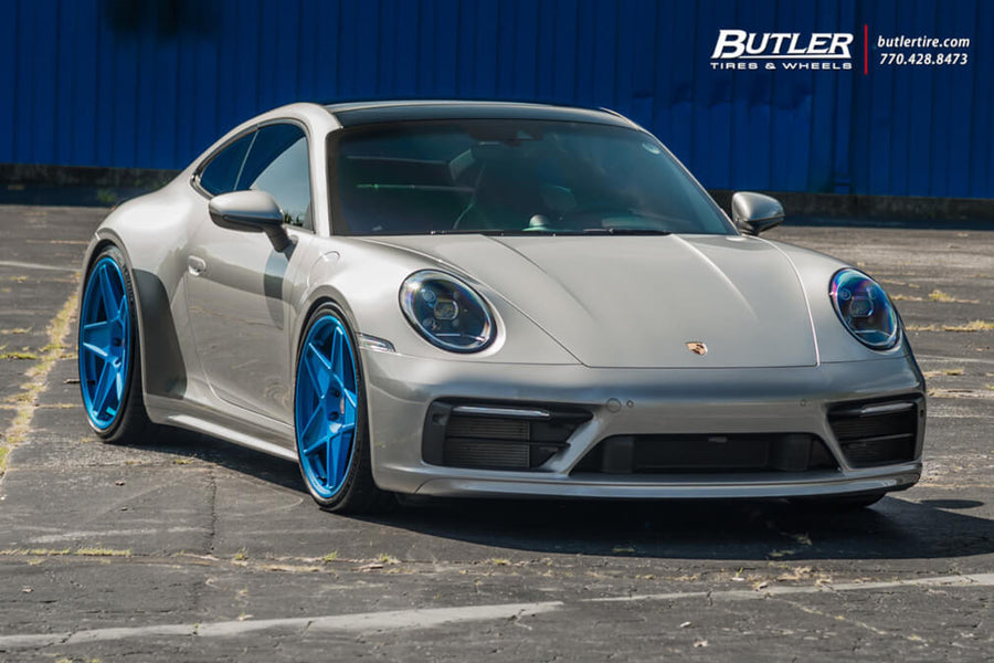 HRE 505M forged wheel on Porsche 992 Carrera S