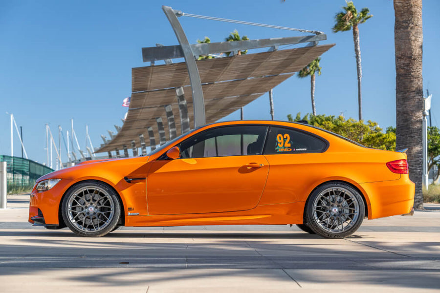 HRE RC100 forged wheel on BMW E92 M3