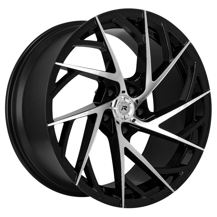 Renzo MUGELLO Black/Machined wheel