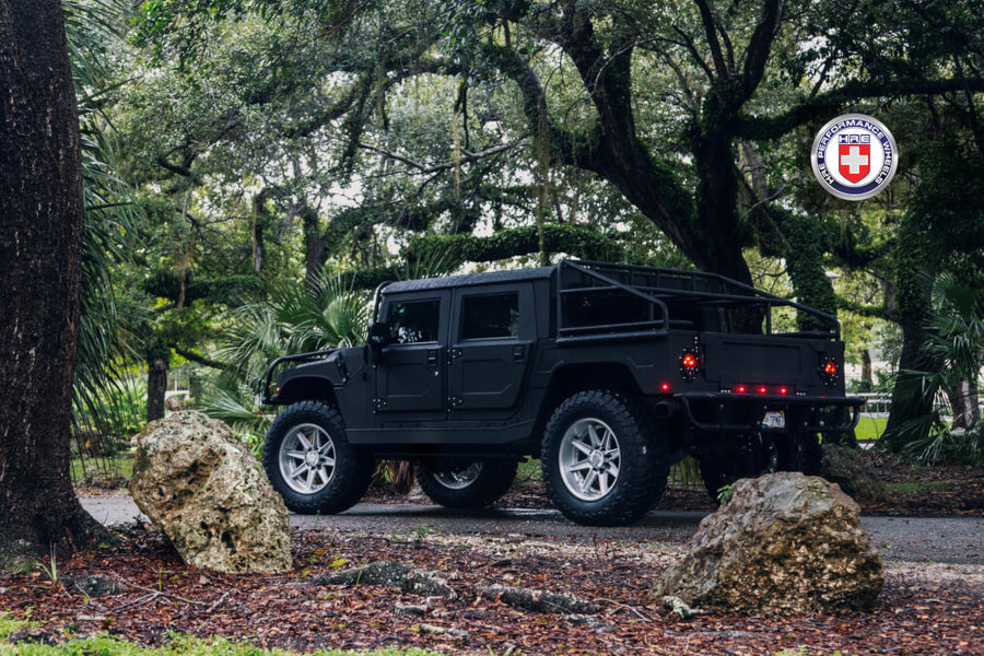 HRE HD188 forged wheel on Hummer H1