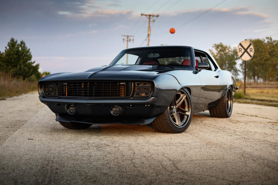HRE G-Code forged wheel on Chevrolet Camaro 1969