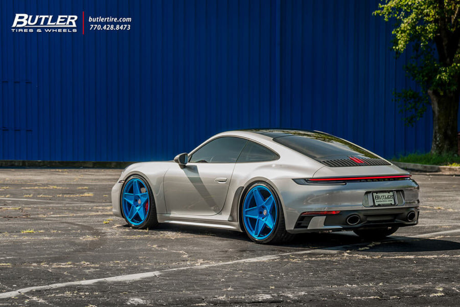 HRE 505M forged wheel on Porsche 992 Carrera S