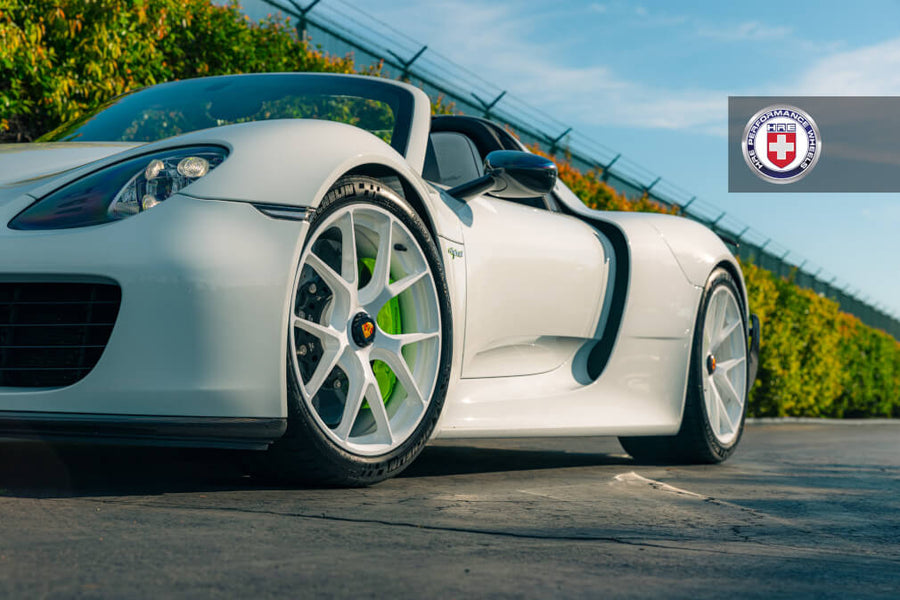 HRE P101 forged wheel on Porsche 918 Spyder