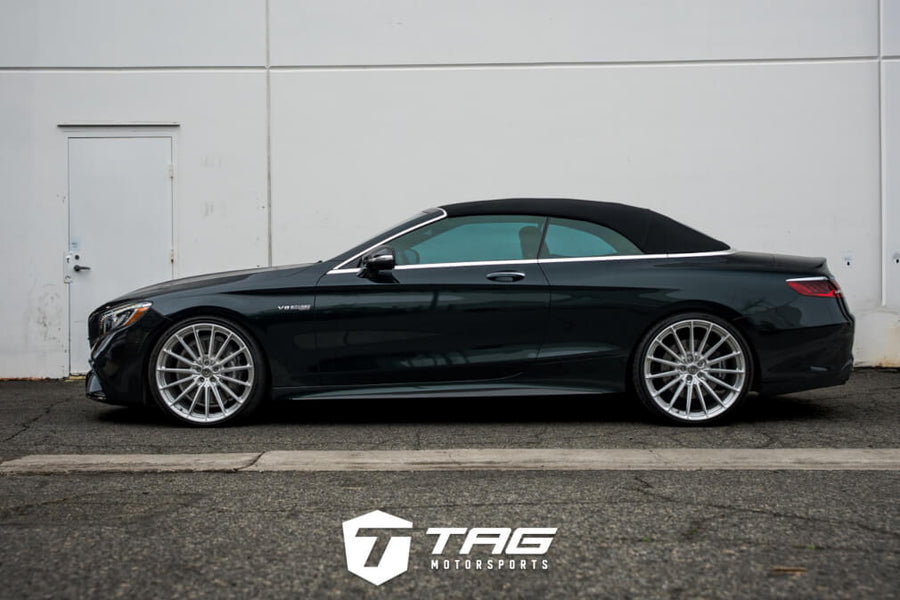 HRE P103SC forged wheel on Mercedes Benz S63 AMG Cabriolet