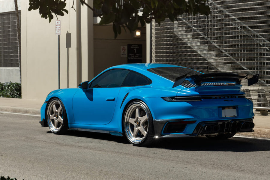 HRE 527 forged wheel on Porsche 992 Turbo