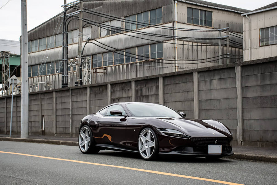 HRE 505M forged wheel on Ferrari Roma