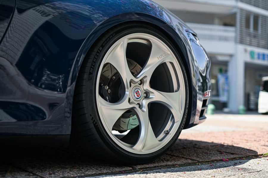 HRE 522M forged wheel on Porsche 992 Targa 4